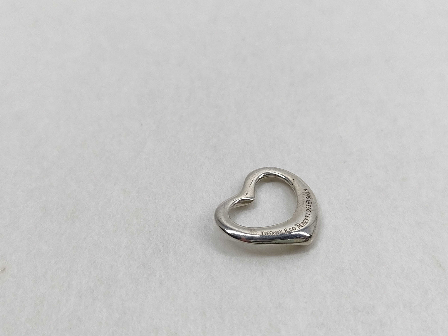 Tiffany & Co. Open Heart Top 925 Pendant Top