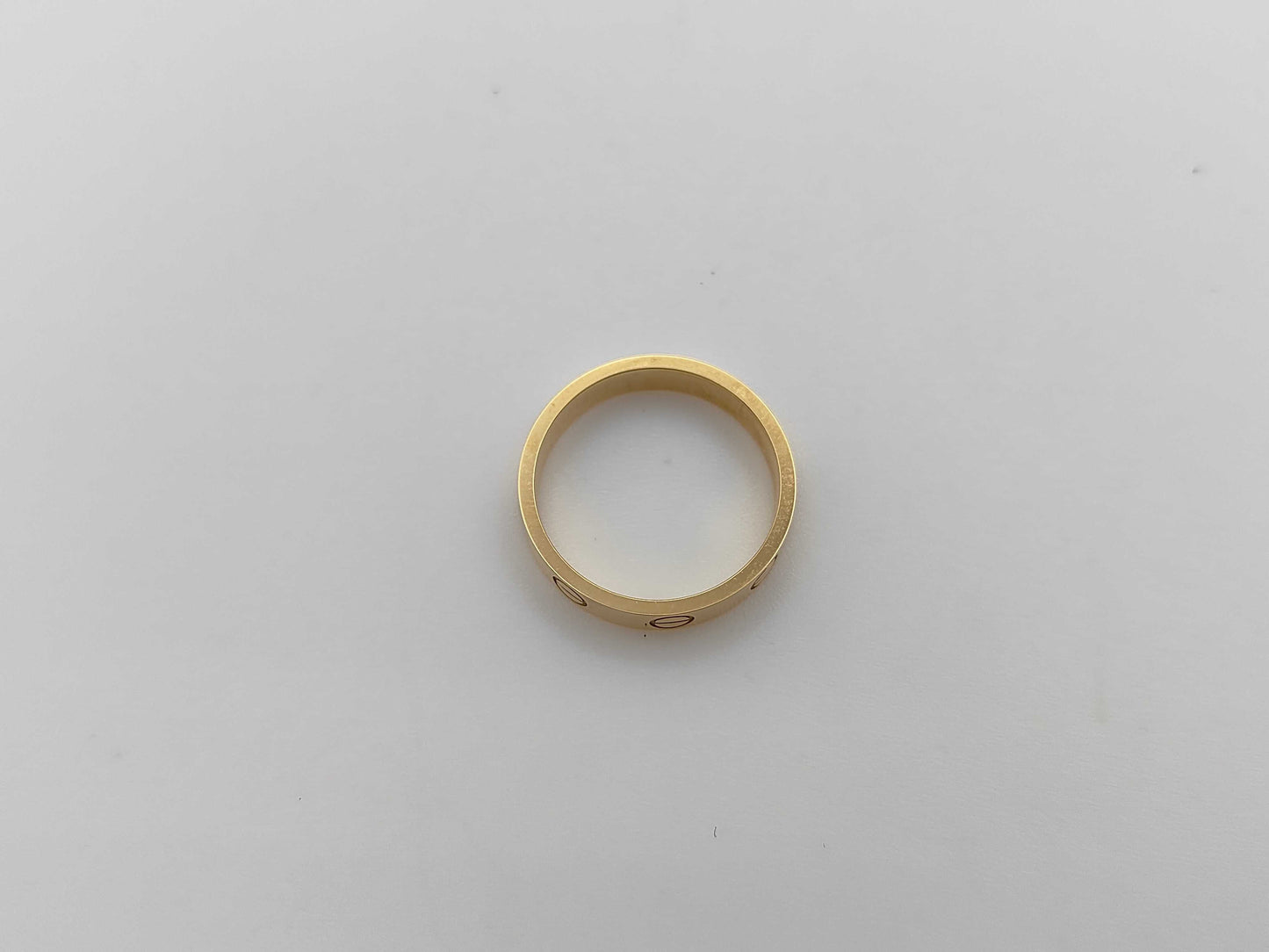 Cartier Mini Love #50 Yellow Gold 750 3.1g Ring 