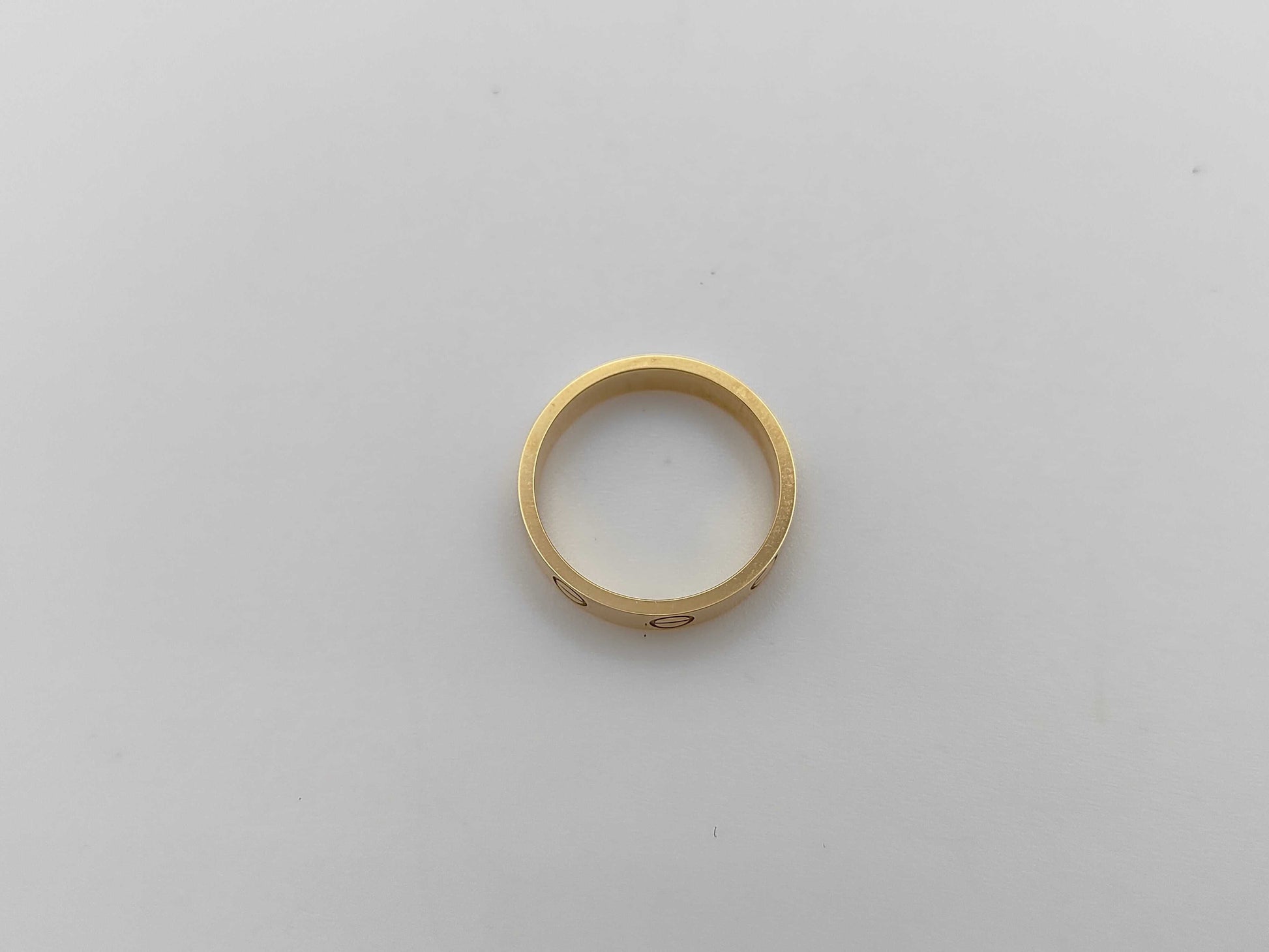 Cartier Mini Love #50 Yellow Gold 750 3.1g Ring 