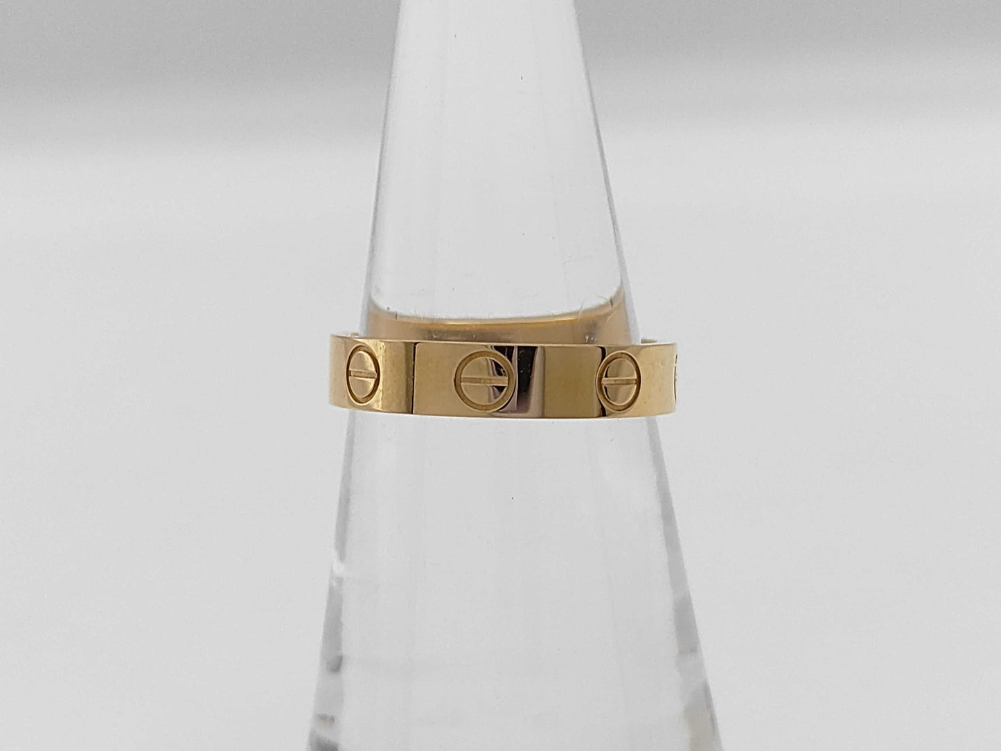 Cartier Mini Love #50 Yellow Gold 750 3.1g Ring 