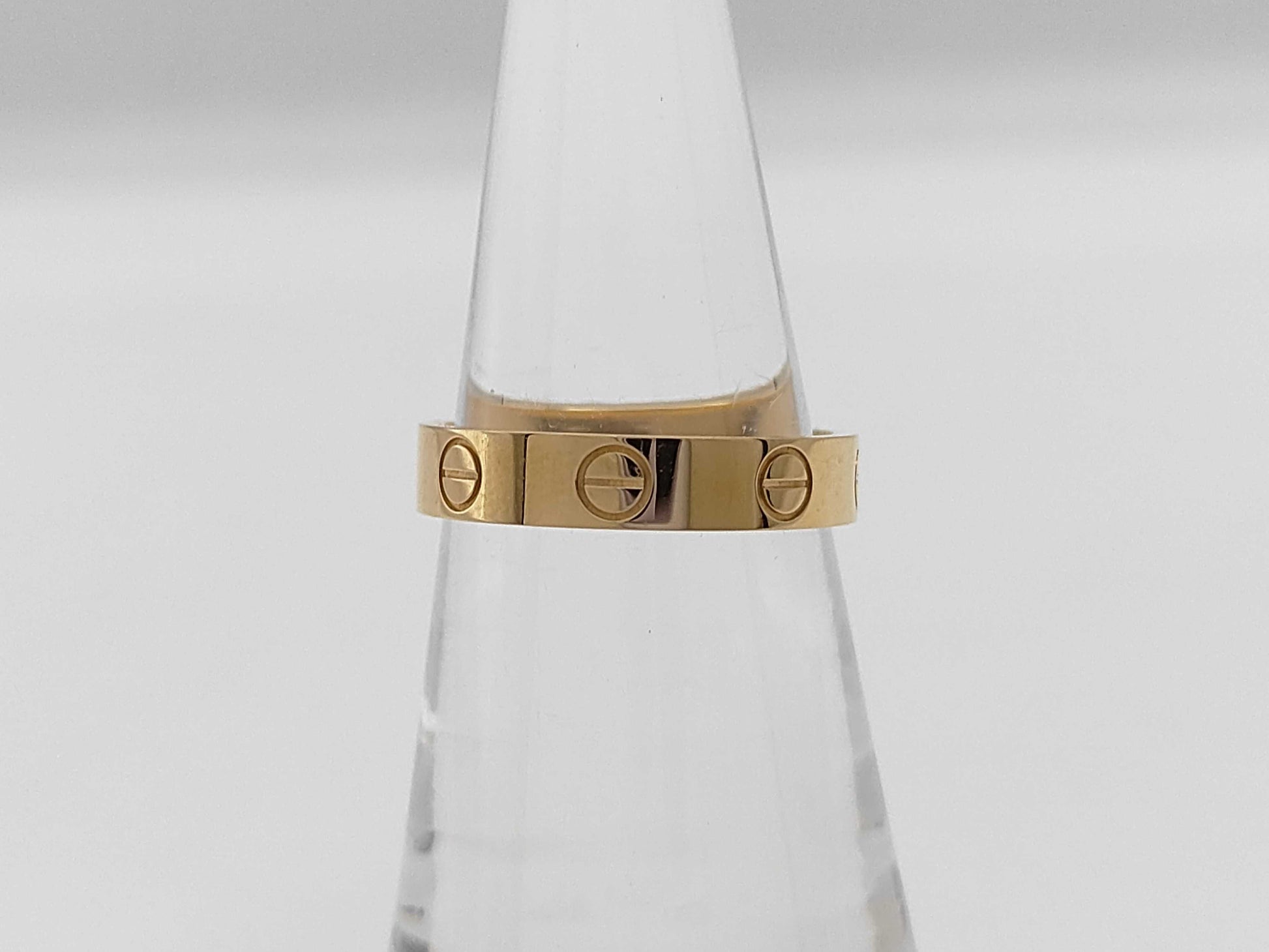 Cartier Mini Love #50 Yellow Gold 750 3.1g Ring 