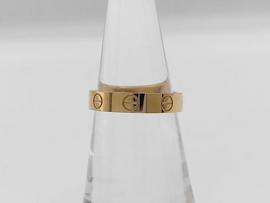 Cartier Mini Love #50 Yellow Gold 750 3.1g Ring 