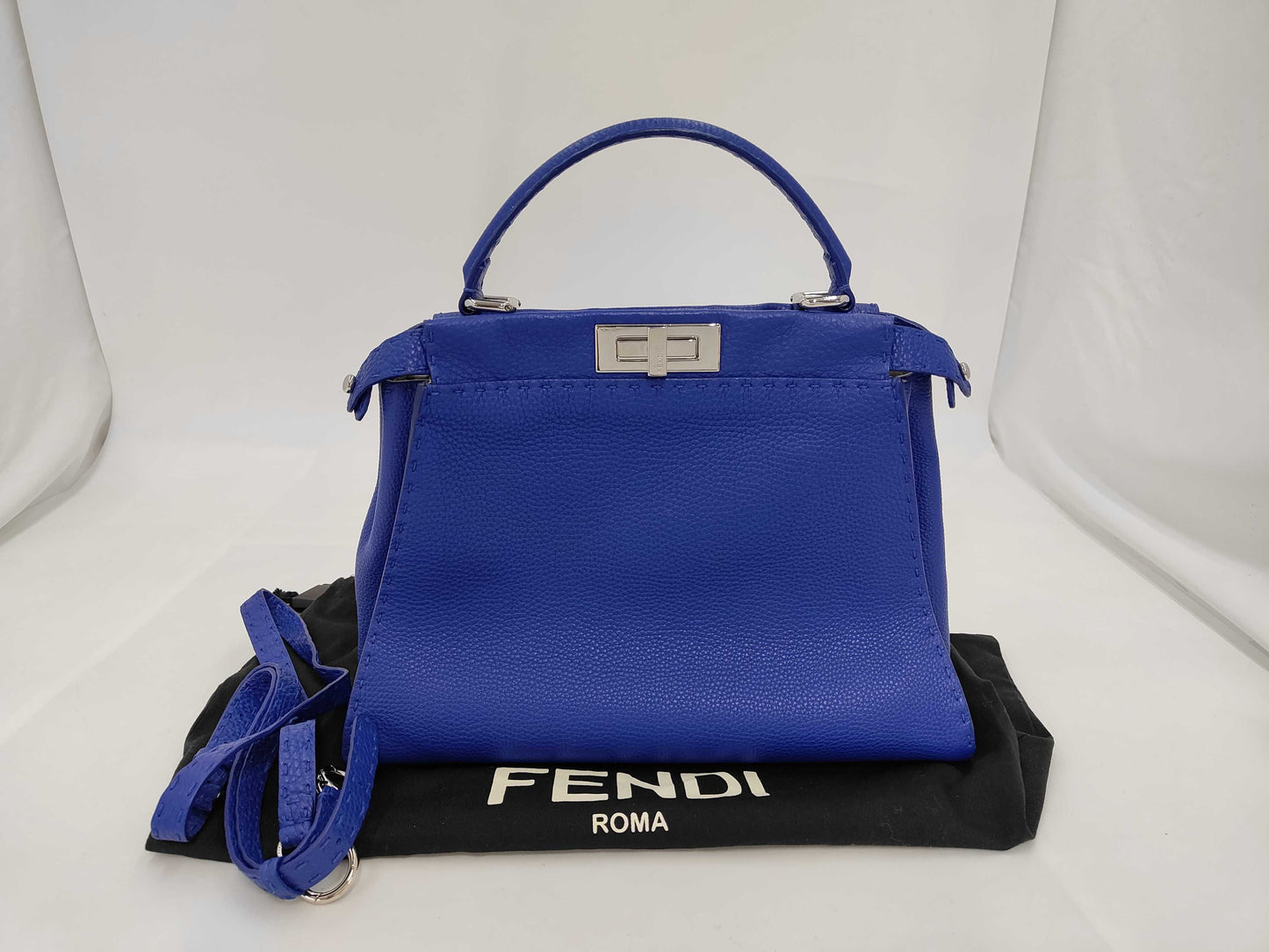 FENDI Peekaboo Selleria Handbag