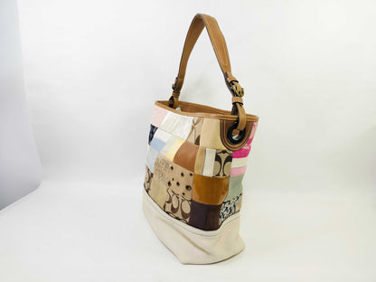COACH Patchwork Shoulder Bag Shoulder Bag