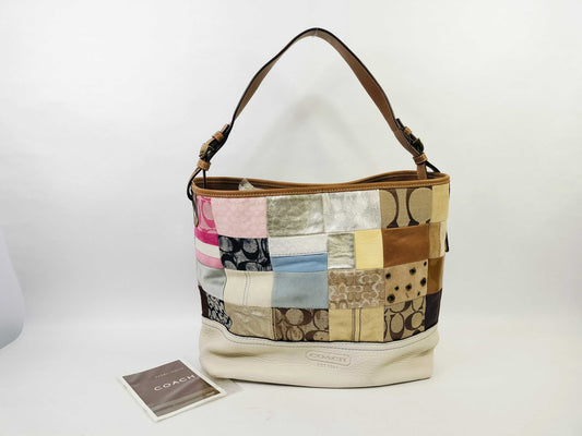 COACH Patchwork Shoulder Bag Shoulder Bag