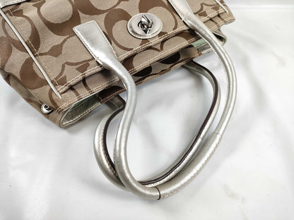 COACH Signature Coach Handbag