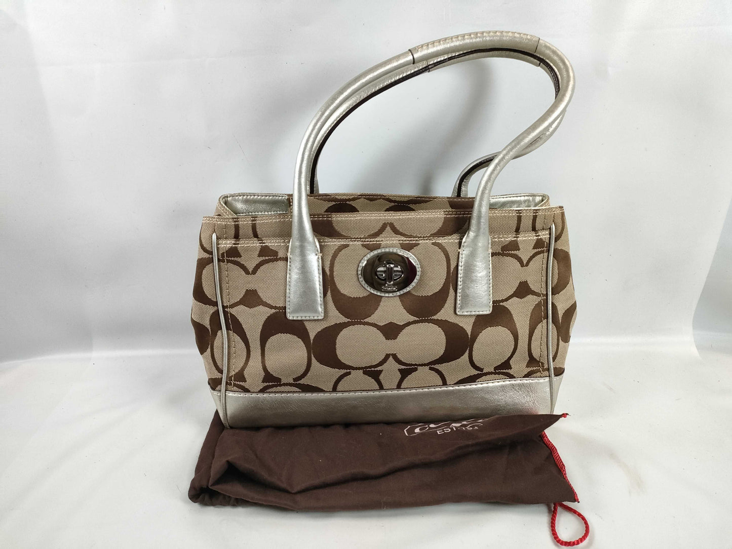 COACH Signature Coach Handbag