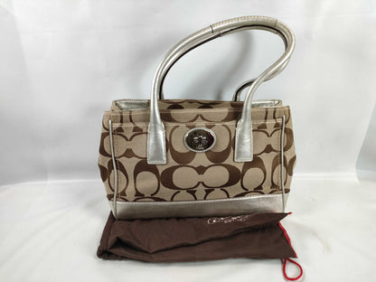 COACH Signature Coach Handbag
