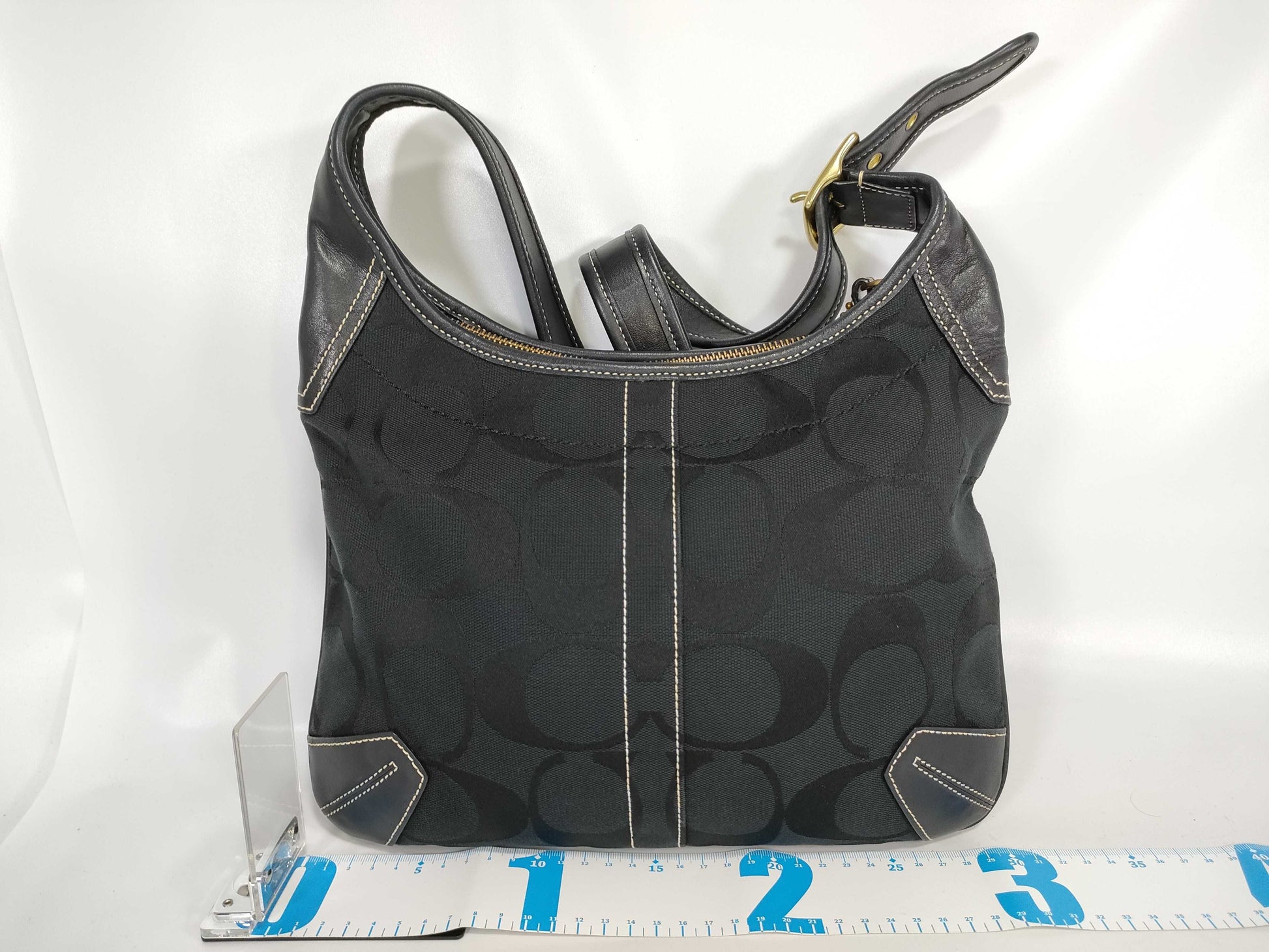 COACH Signature Coach Shoulder Bag Shoulder Bag