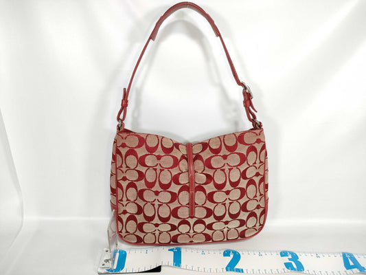 COACH Signature Coach One-Shoulder Bag Shoulder Bag