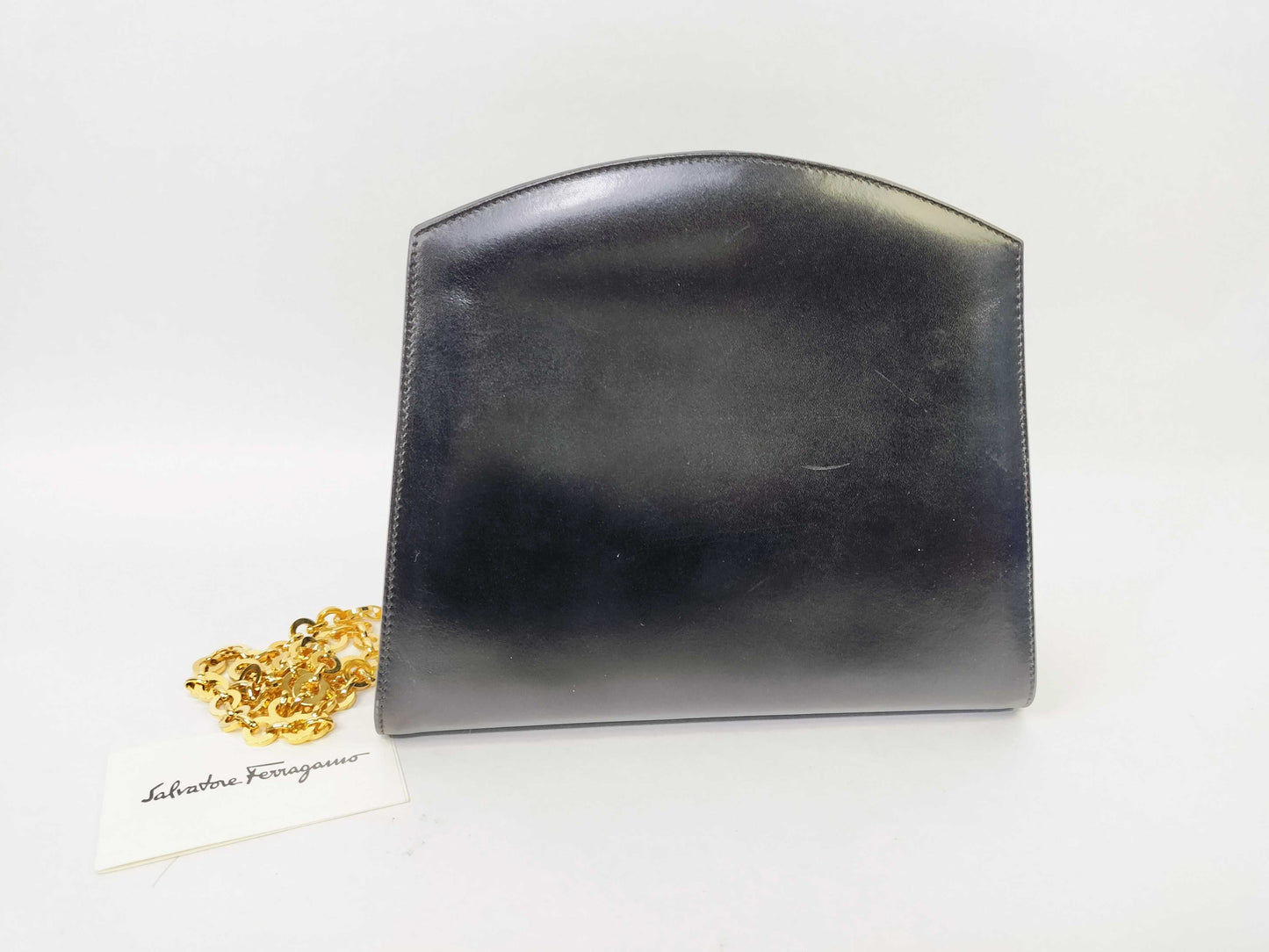 Salvatore Ferragamo Chain Shoulder Bag/Clutch Bag