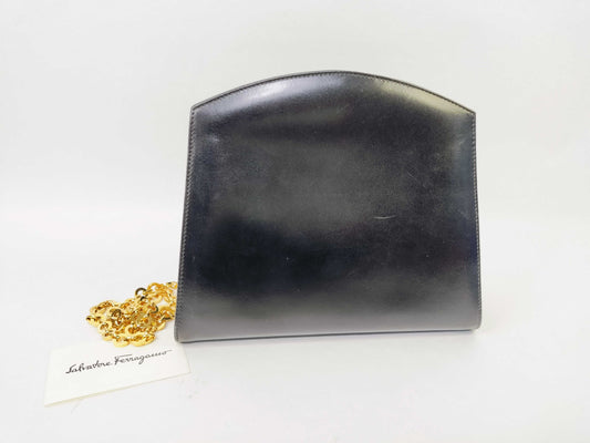 Salvatore Ferragamo Chain Shoulder Bag/Clutch Bag