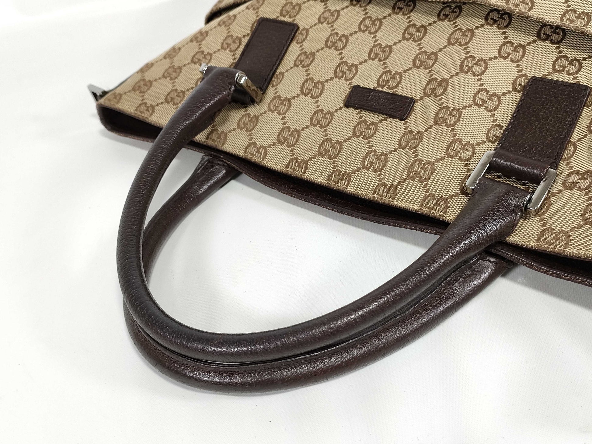 GUCCI GG Canvas Gucci Handbag Tote Bag