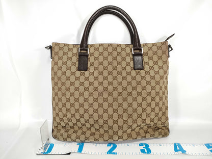 GUCCI GG Canvas Gucci Handbag Tote Bag