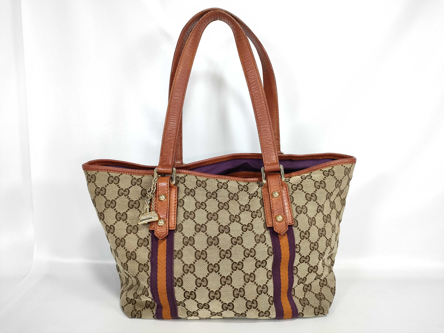 GUCCI GG Canvas Gucci Handbag Tote Bag