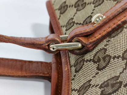 GUCCI GG Canvas Gucci Handbag Tote Bag