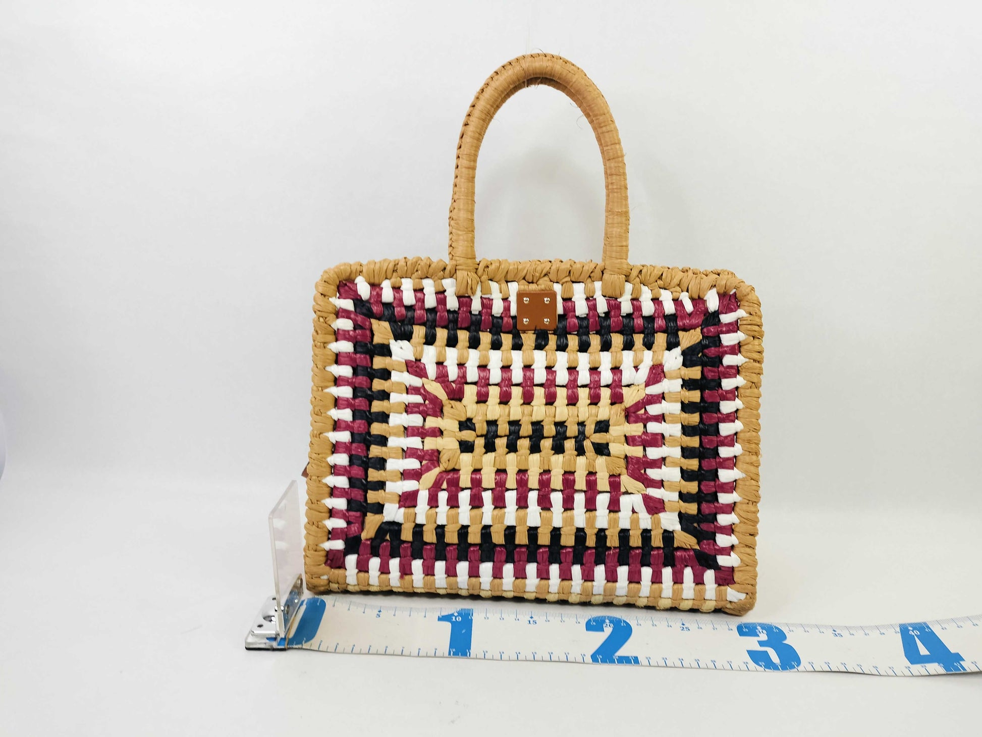 Salvatore Ferragamo Gancini Studio Bag Basket Handbag