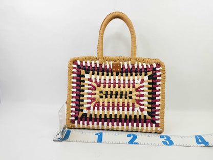 Salvatore Ferragamo Gancini Studio Bag Basket Handbag