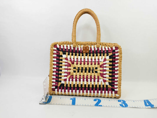 Salvatore Ferragamo Gancini Studio Bag Basket Handbag