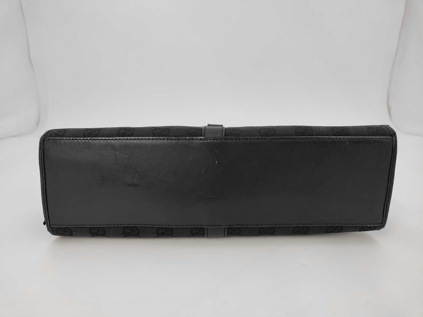 GUCCI Jackie Black Leather 01719 Handbag