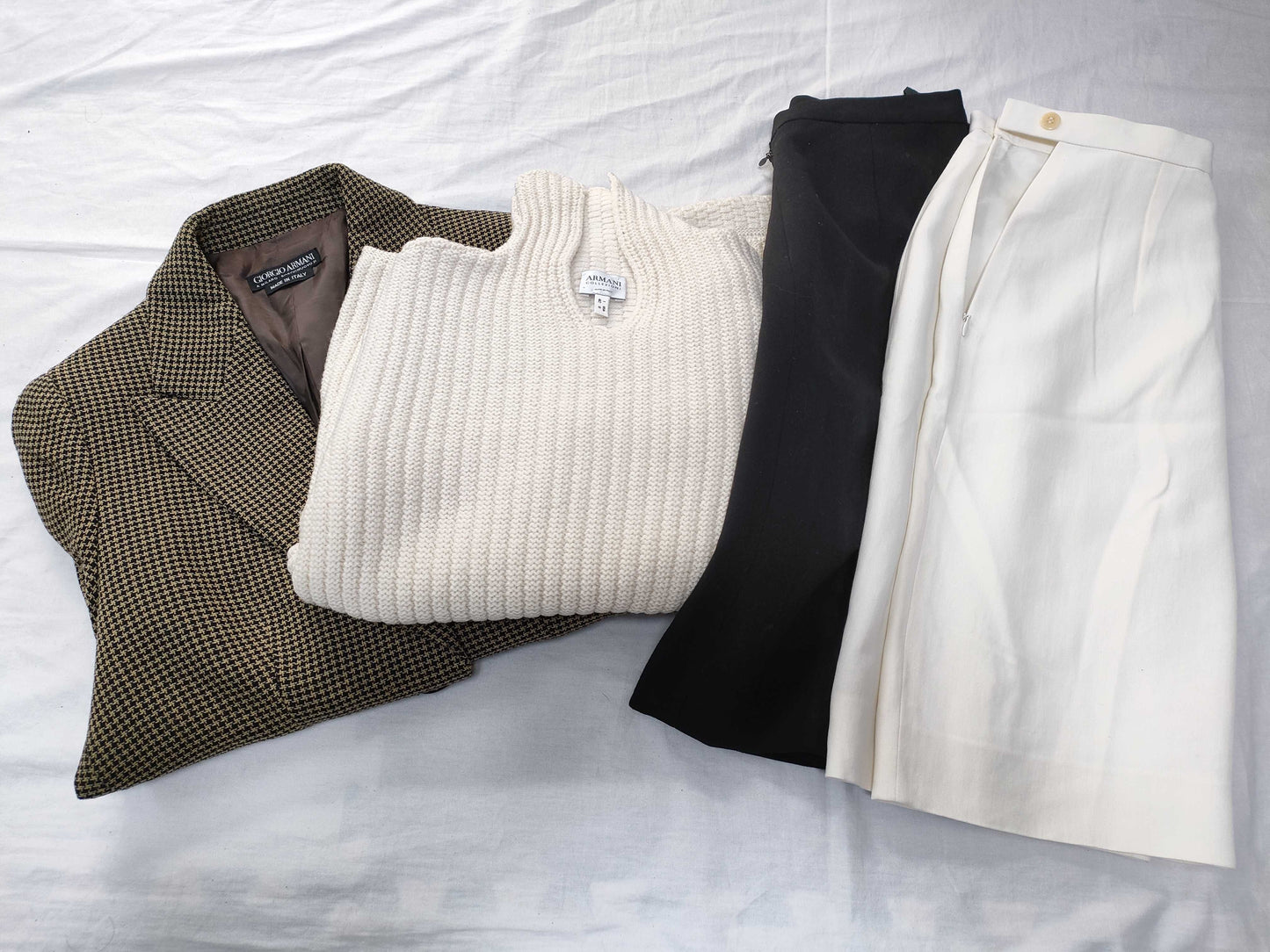 ARMANI 4 pieces of apparel and other apparel