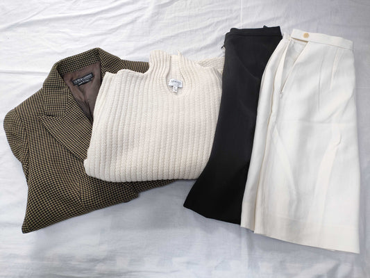 ARMANI 4 pieces of apparel and other apparel