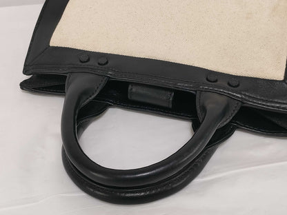 DIESEL Mixed Material Tote Bag