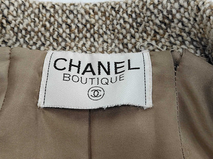 CHANEL Tweed Jacket with Scarf