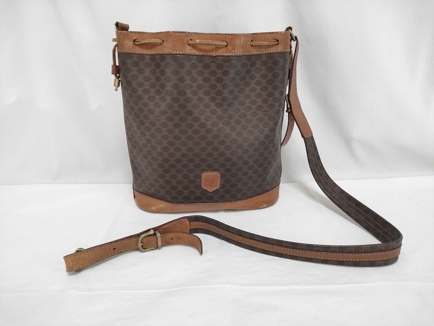 CELINE Macadam Shoulder Bag