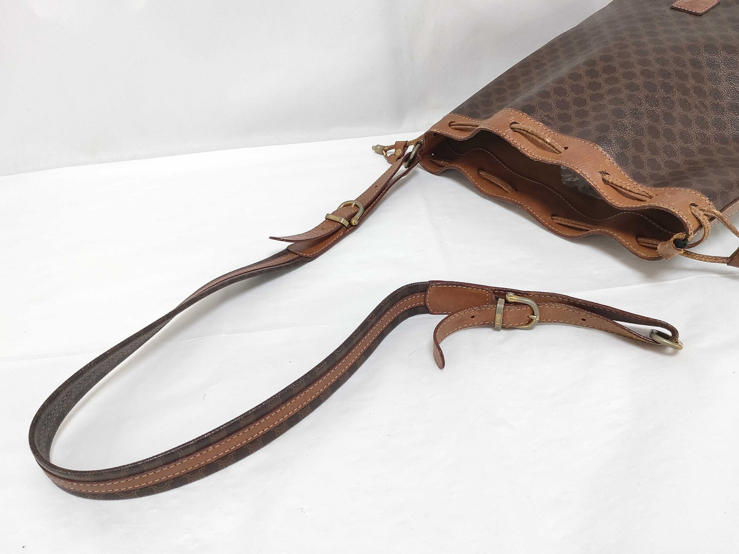 CELINE Macadam Shoulder Bag