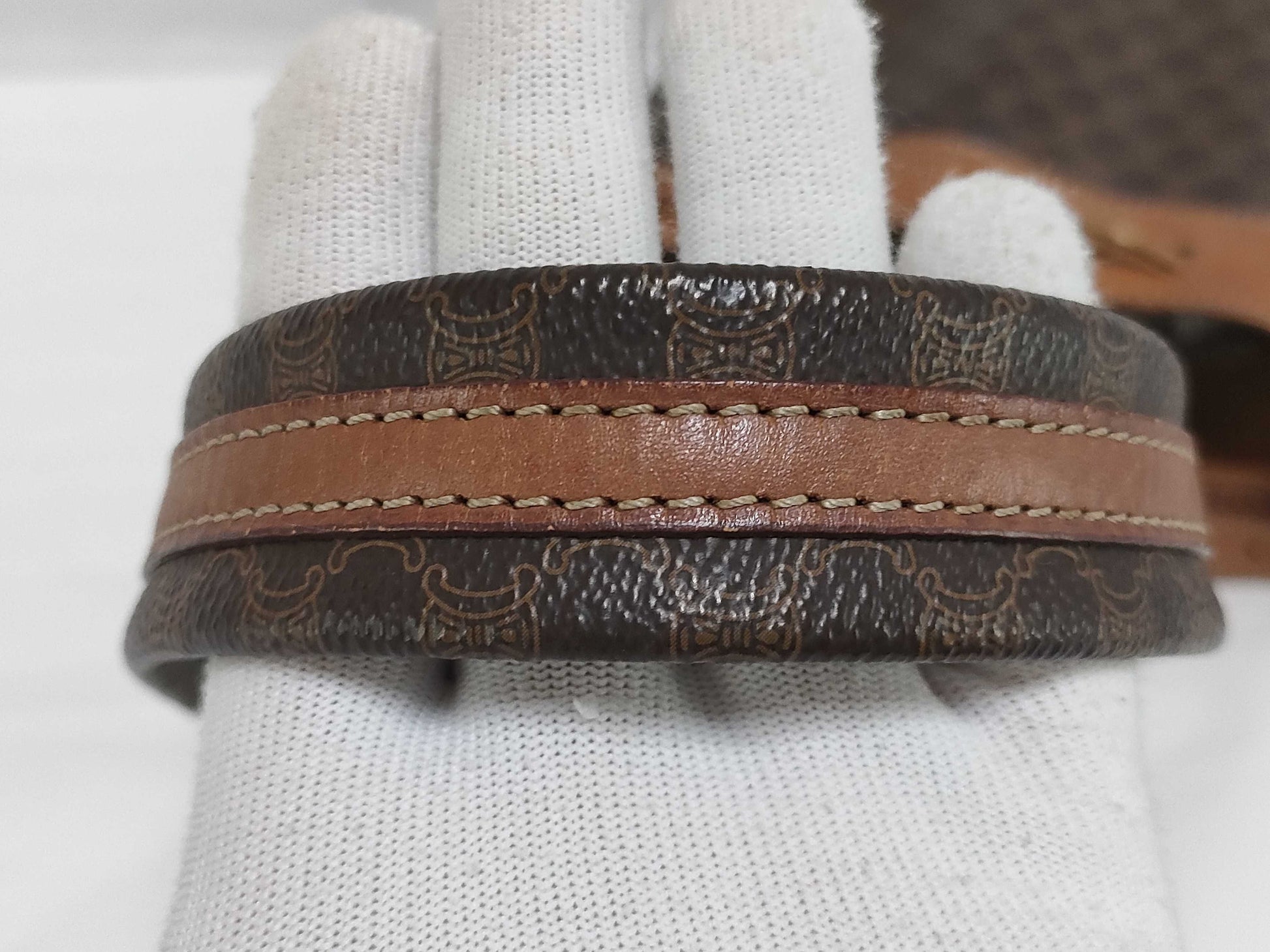 CELINE Macadam Shoulder Bag