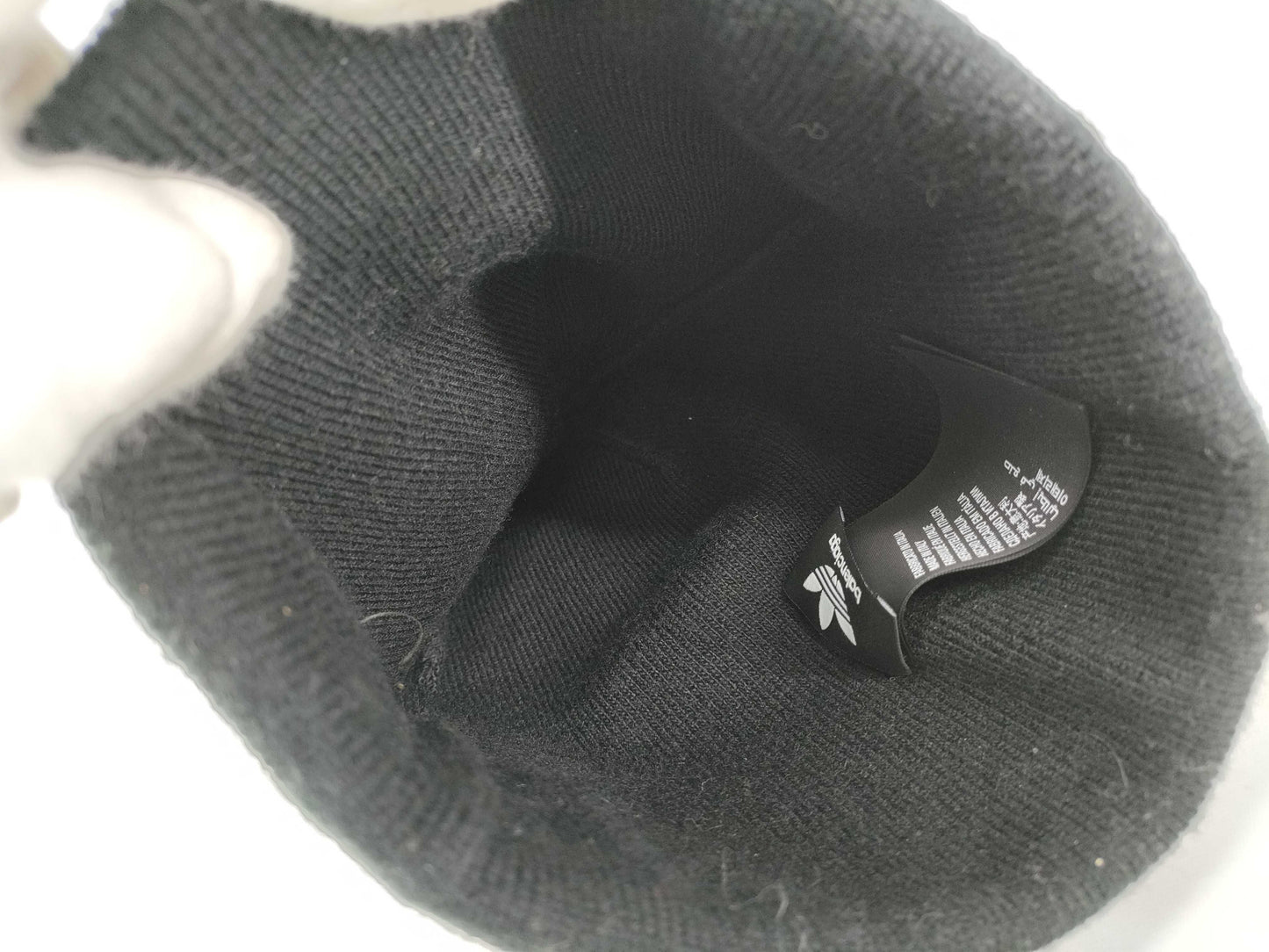 BALENCIAGA ADIDAS Adidas Logo Beanie Knit Hat Size 2 Black 724009 Other Accessories