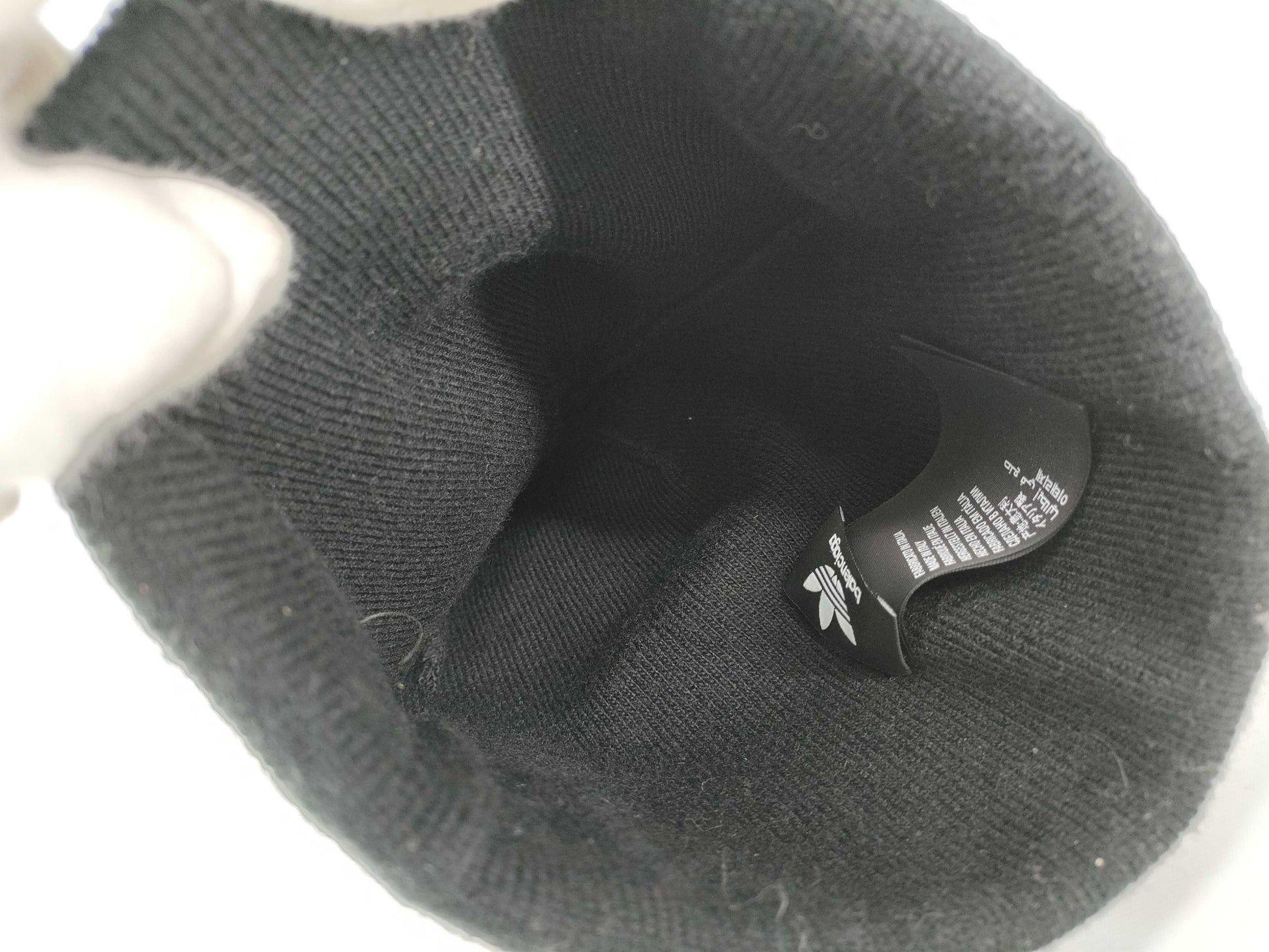 BALENCIAGA ADIDAS Adidas Logo Beanie Knit Hat Size 2 Black 724009 Other Accessories