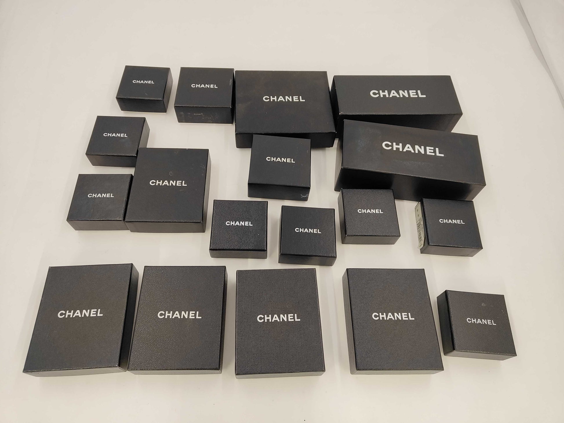 CHANEL Empty Boxes, 18-Piece Set, Brand Empty Box Set, Brand Empty Box Set 