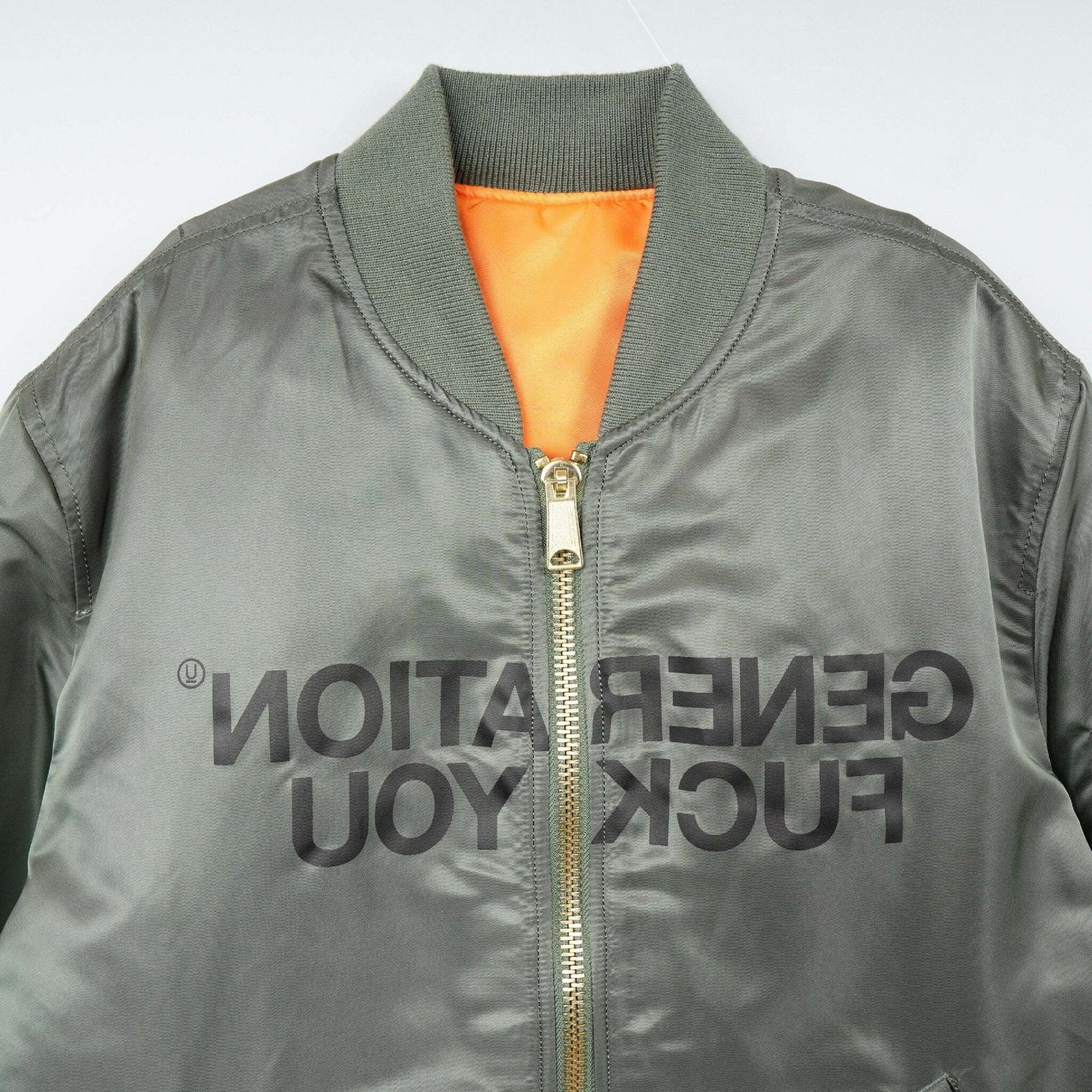 Supreme x UNDERCOVER Reversible MA-1 Jacket, Olive Khaki, Men's, Size S. Other Apparel.