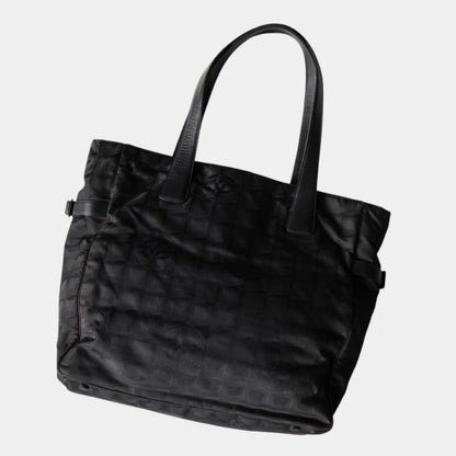 CHANEL New Travel Line GM Black 7-digit No. 6 Tote Bag