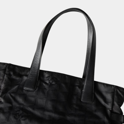 CHANEL New Travel Line GM Black 7-digit No. 6 Tote Bag