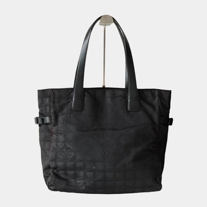 CHANEL New Travel Line GM Black 7-digit No. 6 Tote Bag