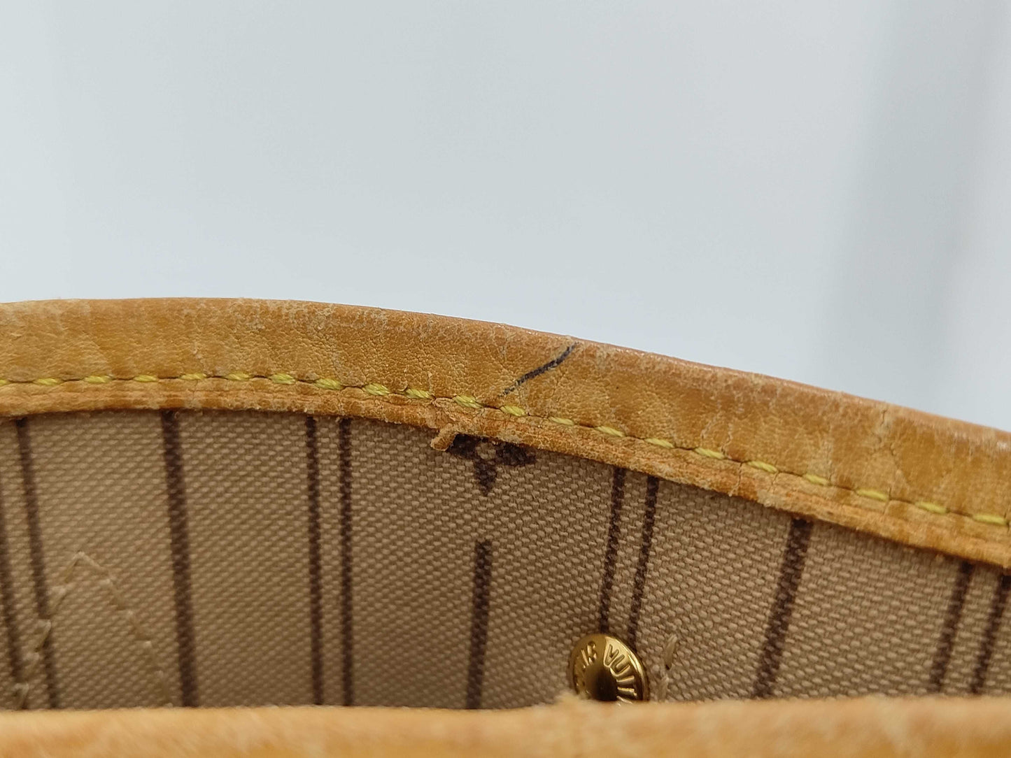 LOUIS VUITTON M40155 Monogram Neverfull PM Old-Style Tote Bag