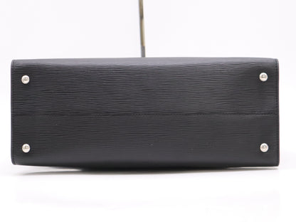 LOUIS VUITTON M54149 Epi Vaneau GM Noir Handbag with Shoulder Strap