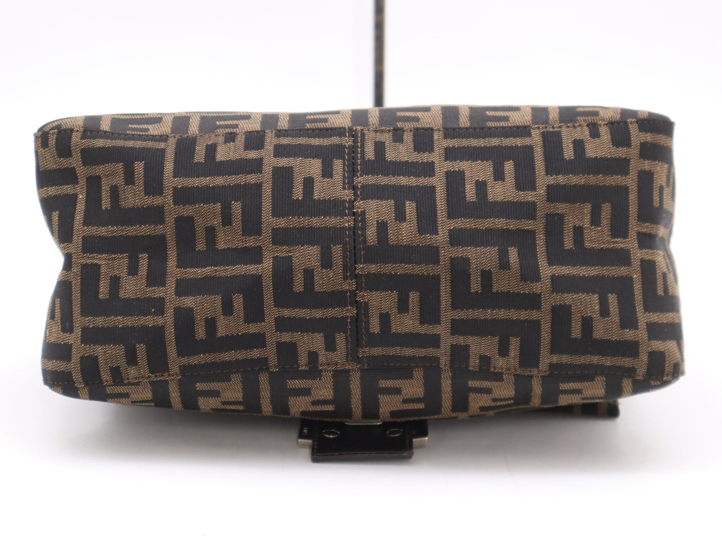 FENDI Zucca Mamma Bucket One-Shoulder Brown/Black Shoulder Bag