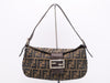 FENDI Zucca Mamma Bucket Brown Black Handbag