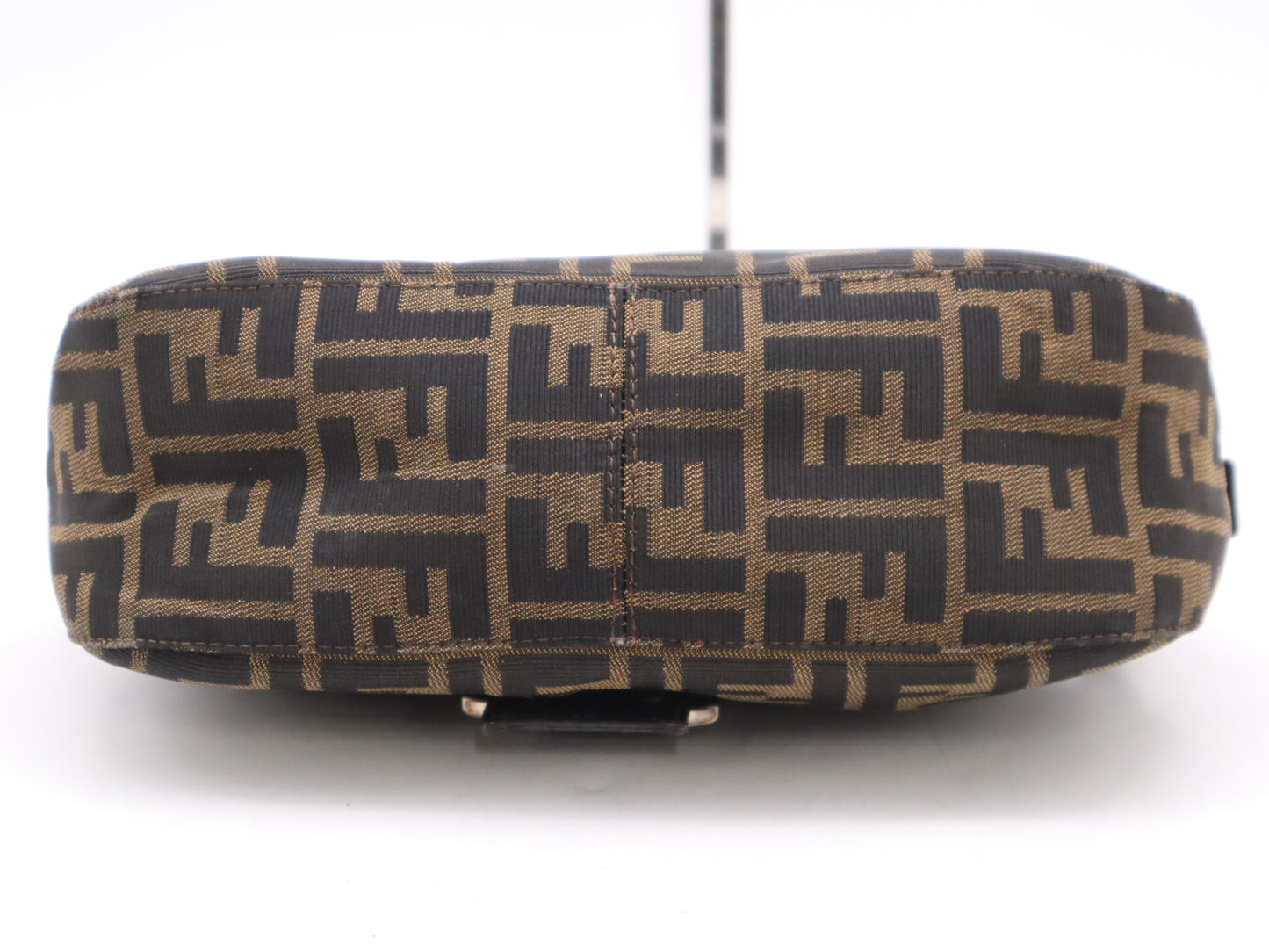 FENDI Zucca Mamma Bucket Brown Black Handbag