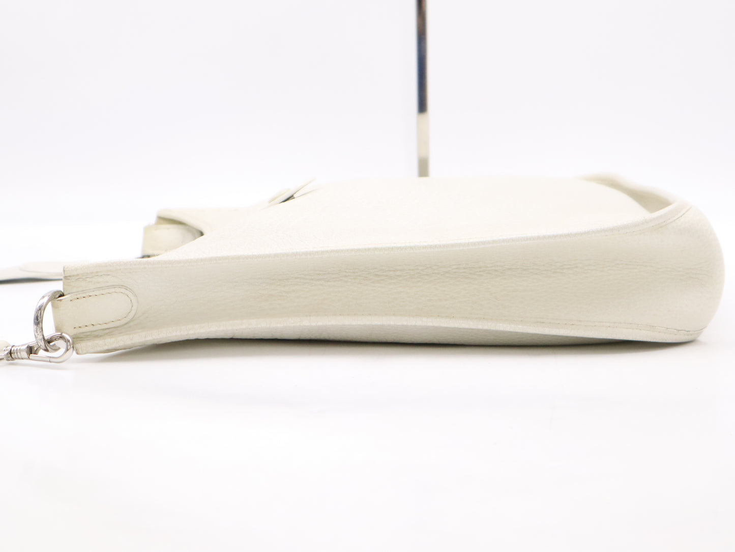 HERMES Leather Evelyne 2MM Shoulder Bag with Shoulder Strap, E Stamped, 2001