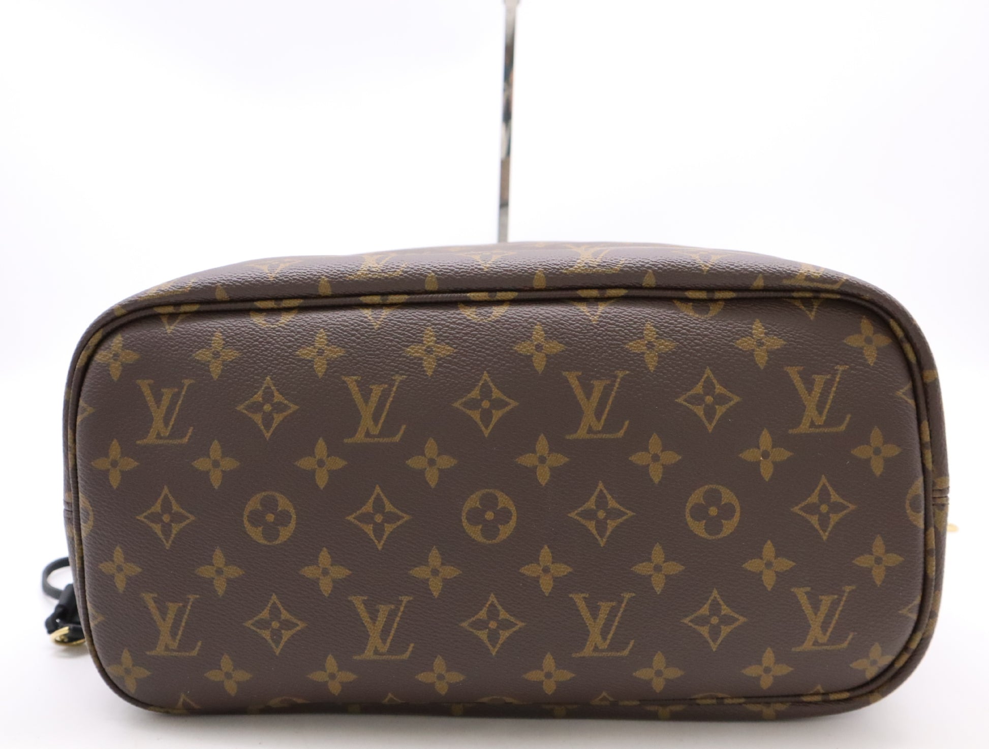 LOUIS VUITTON M11946 Damier Neverfull Inside-Out MM Noir Tote Bag, RFID Verified