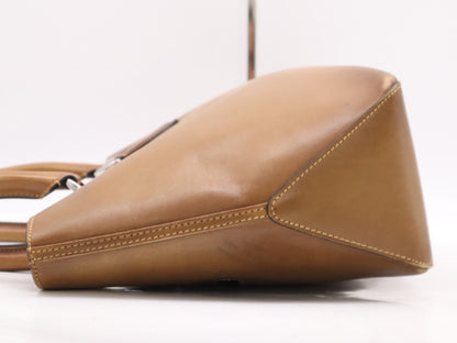 Berluti Leather Toujours Calligraphy Tote Bag, Brown, with Dust Bag