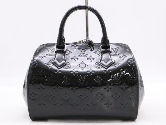 LOUIS VUITTON M90060 Vernis Montana Black Handbag