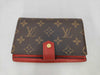 LOUIS VUITTON M60140 Monogram Portefeuille Pallas Compact Cerise Wallet