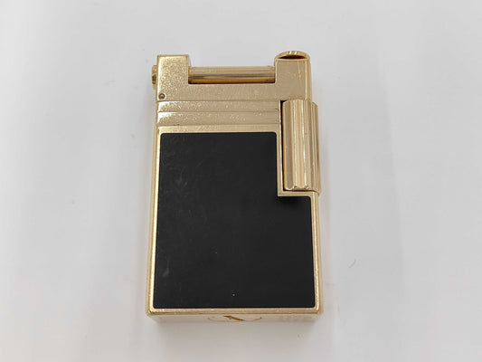 S.T. DuPont S.T. DuPont Line 2 Lighter Hammerhead Black x Gold Lighter