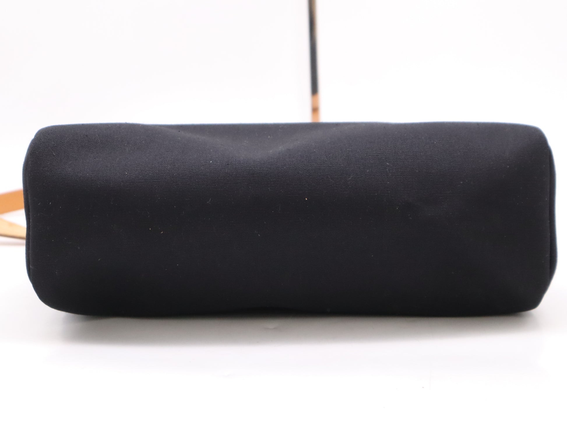 HERMES Toile Officier x Leather Air Bag PM in Natural, Beige, and Black. Includes spare bag, padlock, two keys, a clochette, and a box. Also includes an F stamp and a 2002 shoulder bag.